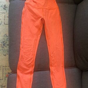Lululemon Athletica Orange Leggings